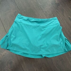 Lululemon Green Tennis Skirt